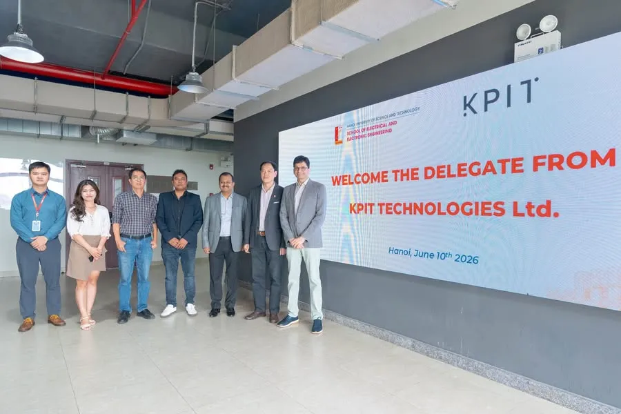 Lễ ký kết MoU với KPIT Technologies về phần mềm ô tô
