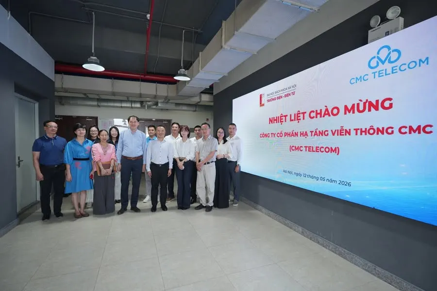 Lễ ký kết hợp tác và hợp đồng tài trợ năm 2026 với CMC Telecom