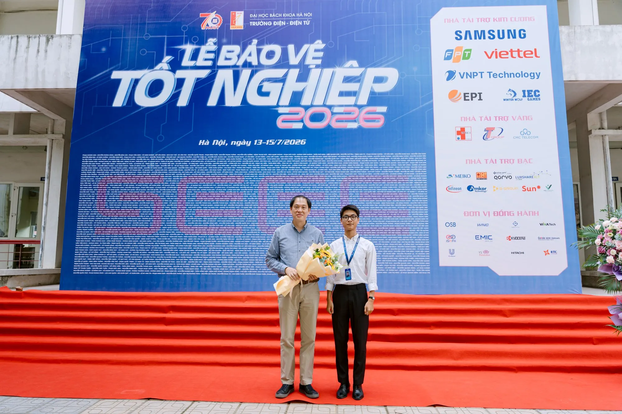 Đợt bảo vệ tốt nghiệp học kỳ 2025.2 Trường Điện - Điện tử - ảnh 12