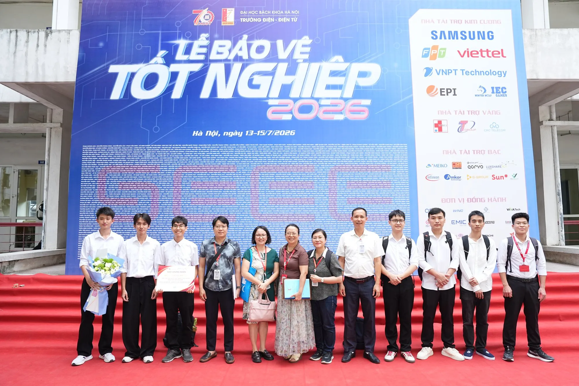 Đợt bảo vệ tốt nghiệp học kỳ 2025.2 Trường Điện - Điện tử - ảnh 37