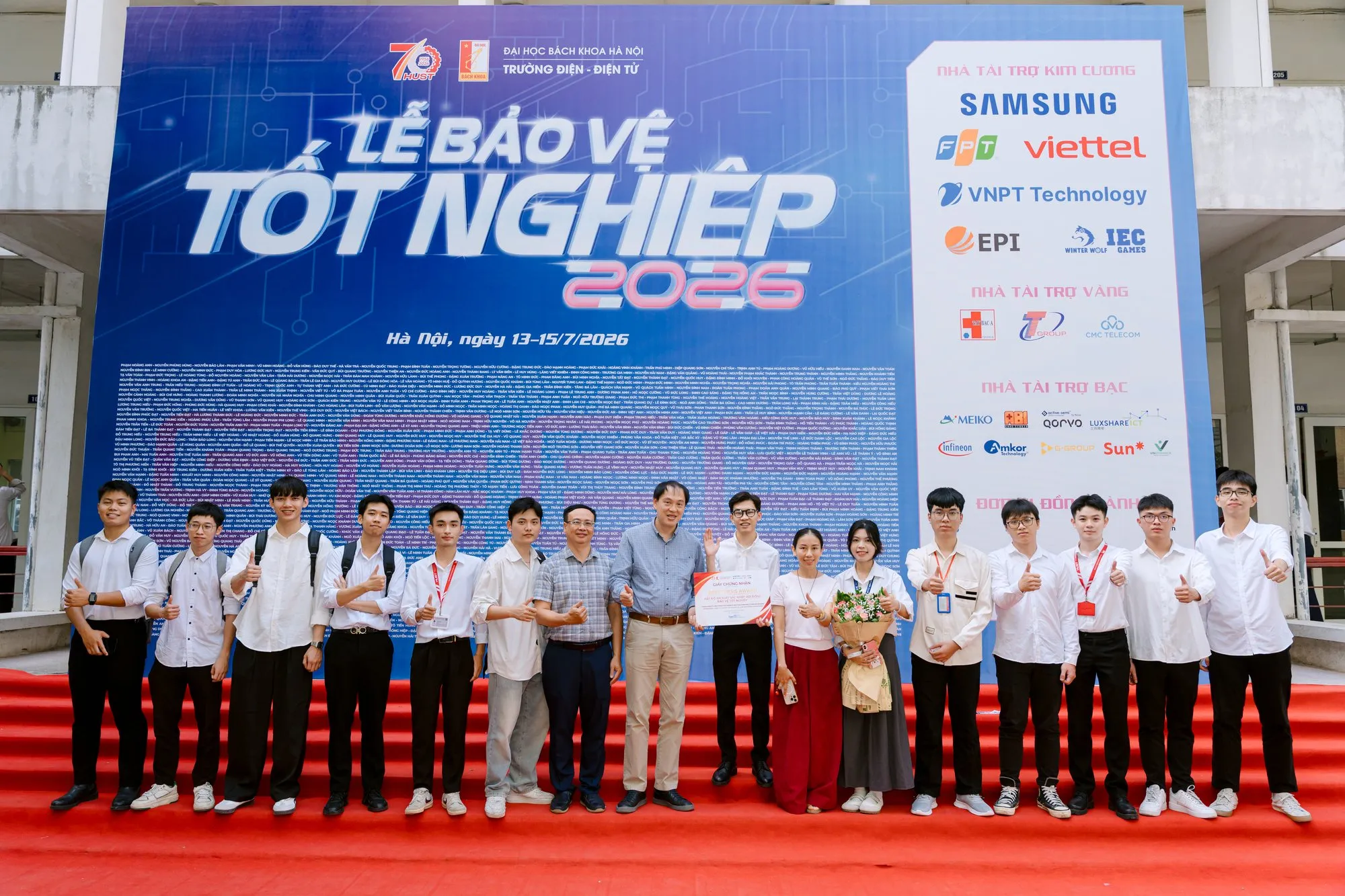 Đợt bảo vệ tốt nghiệp học kỳ 2025.2 Trường Điện - Điện tử - ảnh 40