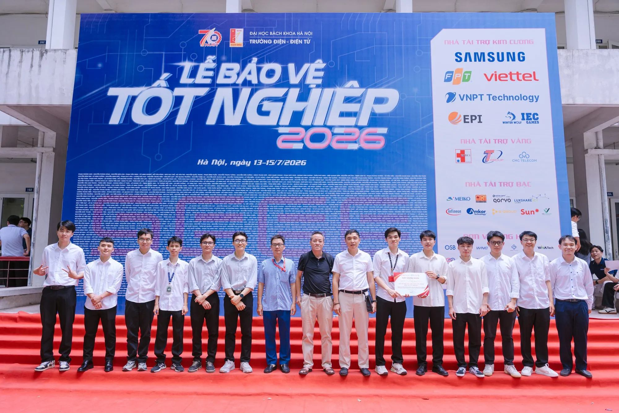 Đợt bảo vệ tốt nghiệp học kỳ 2025.2 Trường Điện - Điện tử - ảnh 41