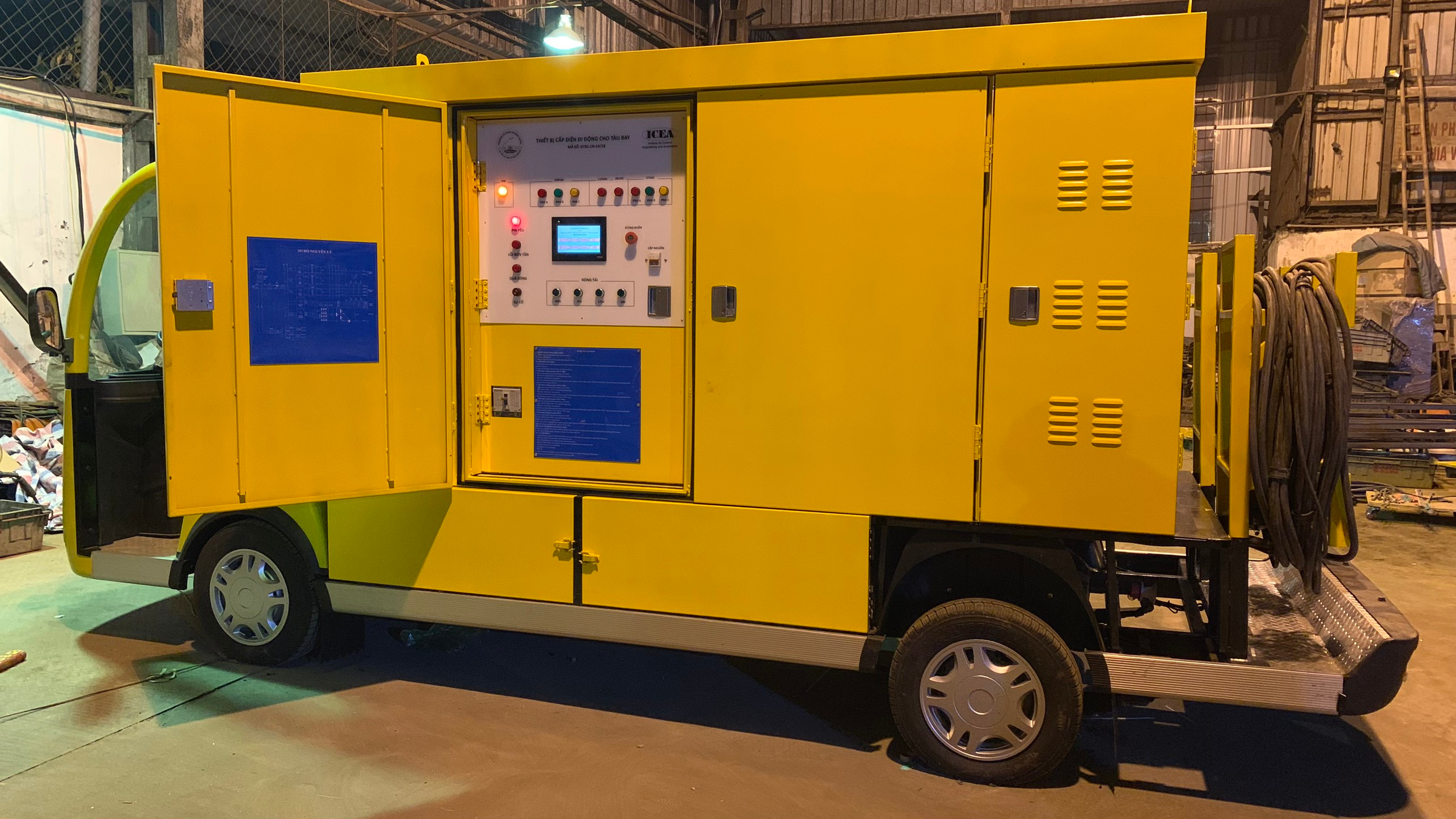 Bộ nguồn mặt đất cho máy bay (Ground Power Unit)